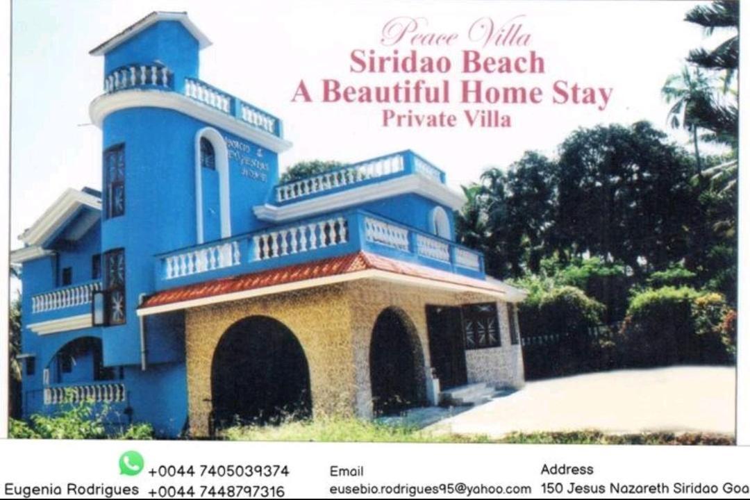 Peace Villa Luxurious 5Bhk Siridao Goa Beach Panaji Luaran gambar